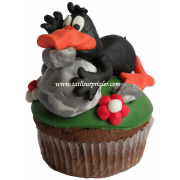 Duffy Duck Cupcake