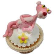 Pembe Panter Cupcake