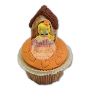 Tweety Cupcake