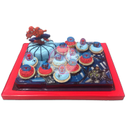 Spiderman Cupcake Pastas�